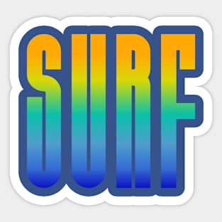 Surf Sticker